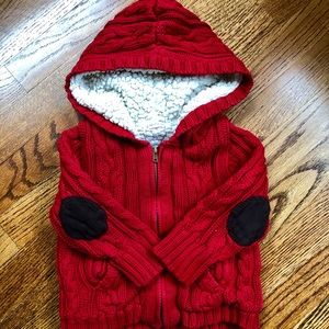 Egg By Susan Lazar Sherpa Lined Sweater